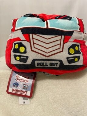 Red Roll Out Plush Toy - Kids Action Figure Plushie